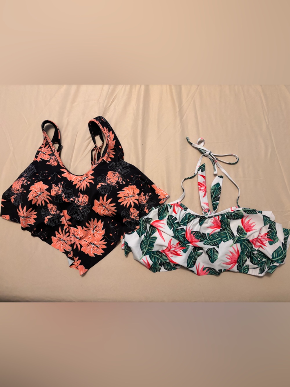 2 Swimsuit Tops